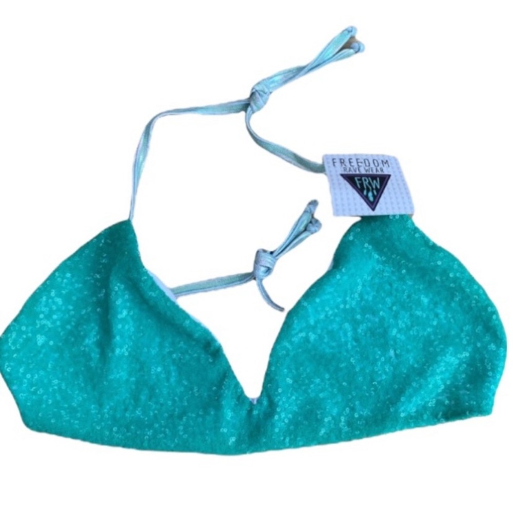 Freedom Rave Wear Bikini Top